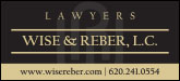 Wise & Reber LC Sponsorship Banner